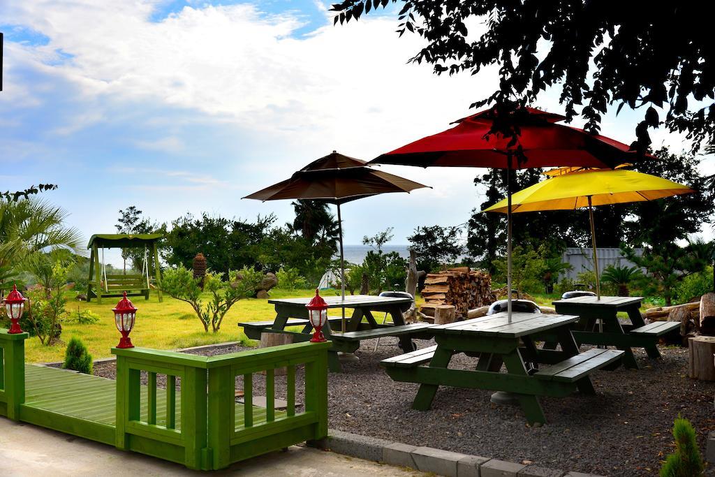 Jeju Bada Wi Olle Pension Seogwipo Bagian luar foto
