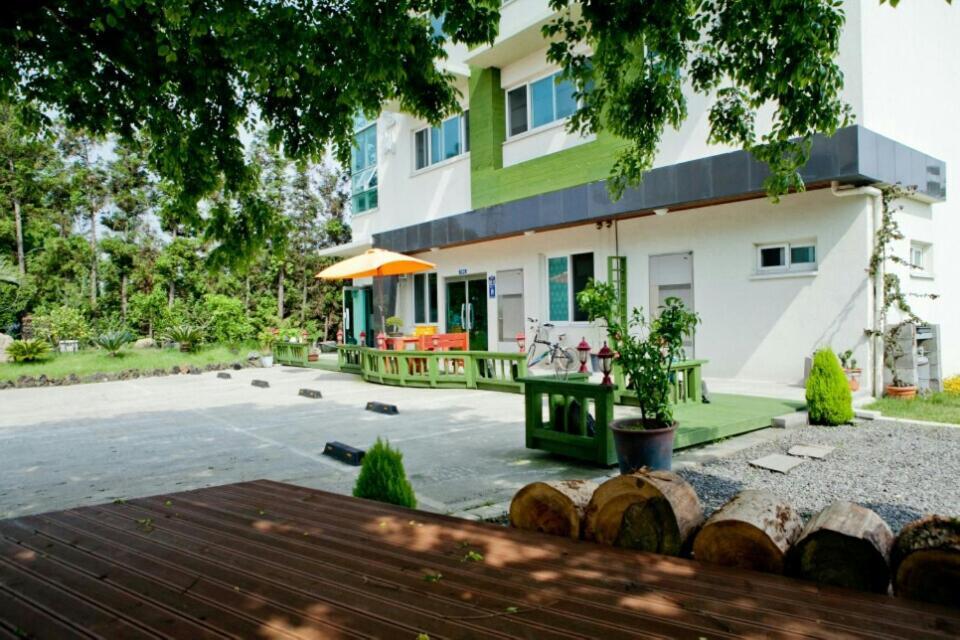 Jeju Bada Wi Olle Pension Seogwipo Bagian luar foto